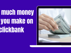 How much money can you make on clickbank